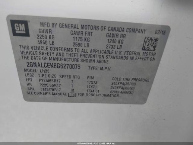 Chevrolet Equinox Lt Image 8