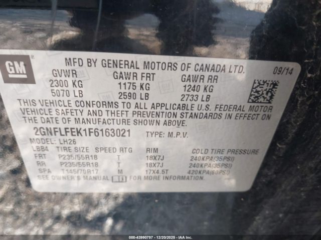 Chevrolet Equinox 1lt Image 7