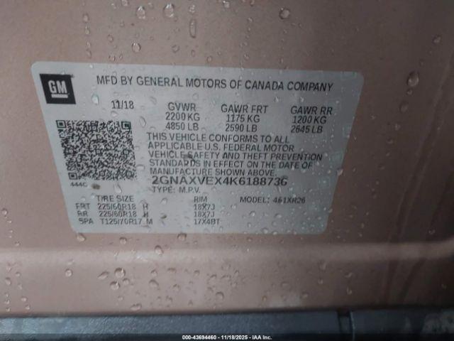 Chevrolet Equinox Lt Image 9