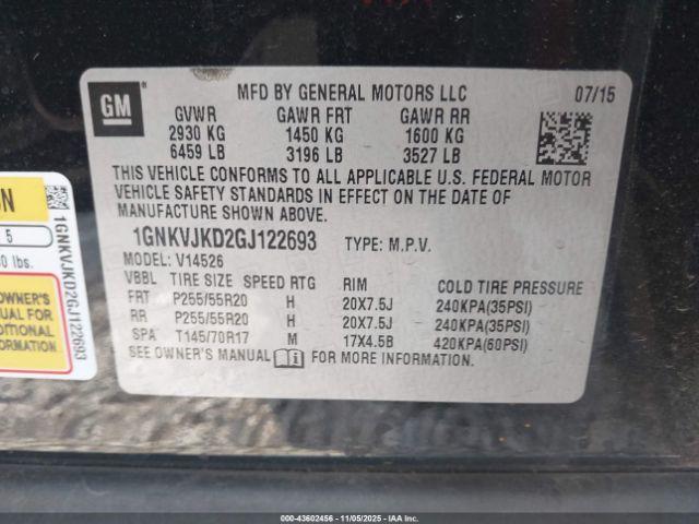 Chevrolet Traverse Ltz Image 12