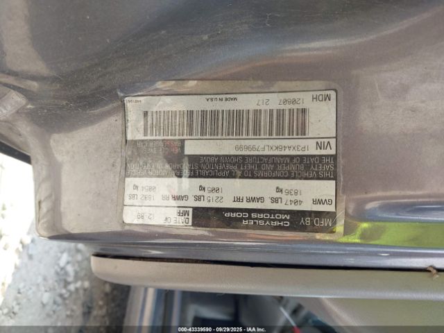 Plymouth Acclaim Image 10