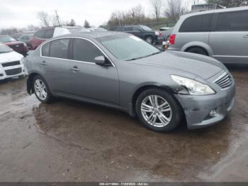  Salvage INFINITI G37x