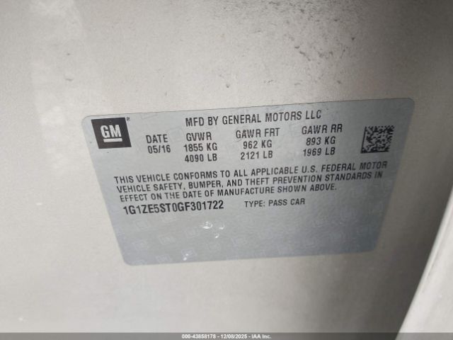 Chevrolet Malibu 1lt Image 16