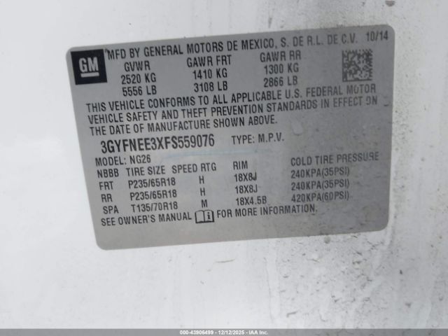 Cadillac SRX Luxury Collection Image 14