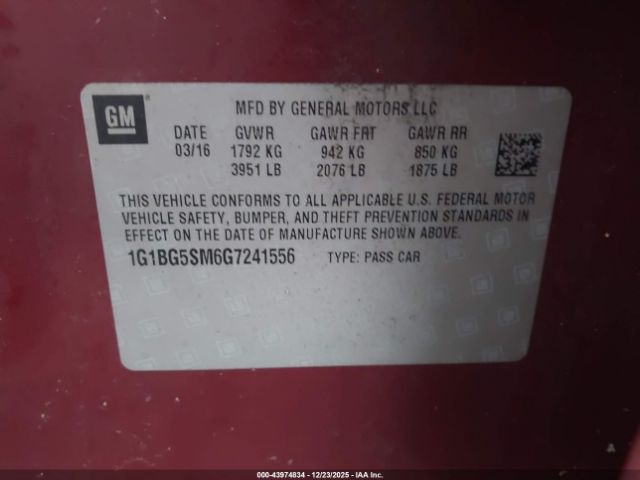 Chevrolet Cruze Premier Auto Image 8