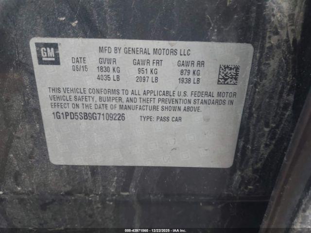 Chevrolet Cruze 1lt Manual Image 7