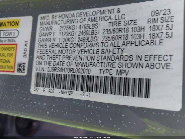 Honda CR-V Ex-l Awd Image 8