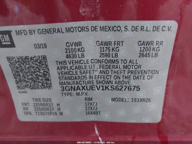 Chevrolet Equinox Lt Image 16