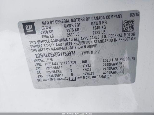 Chevrolet Equinox Lt Image 15