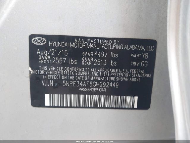 Hyundai SONATA Sport Image 7