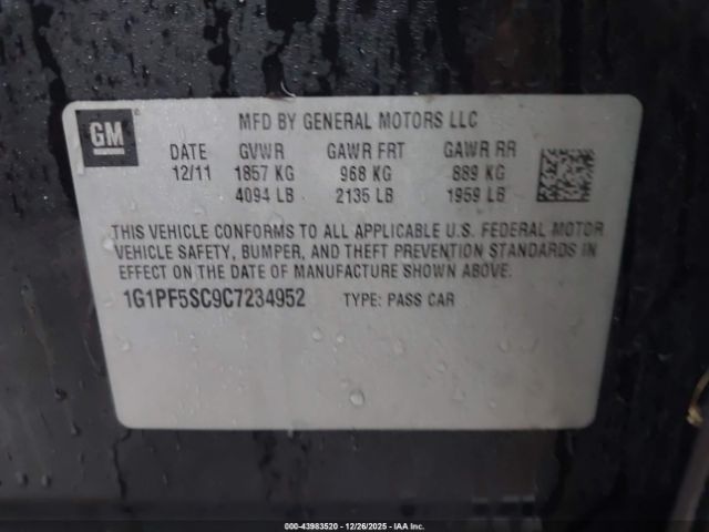 Chevrolet Cruze 1lt Image 12