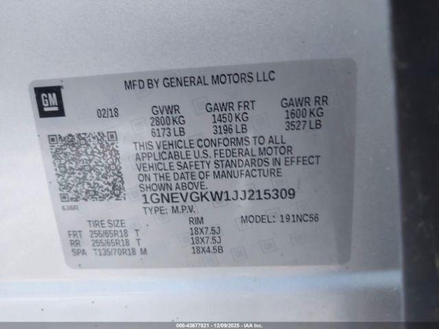 Chevrolet Traverse 1lt Image 14