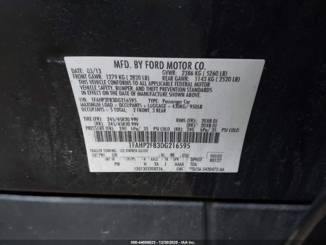 Ford Taurus Limited Image 2