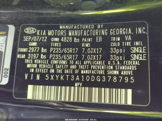 Kia Sorento Lx Image 8