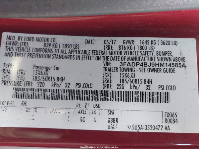 Ford Fiesta Se Image 3