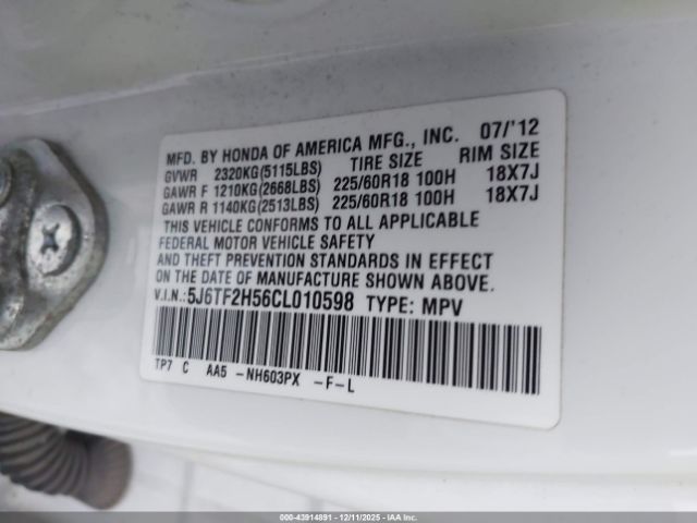 Honda Crosstour Ex-l Image 10