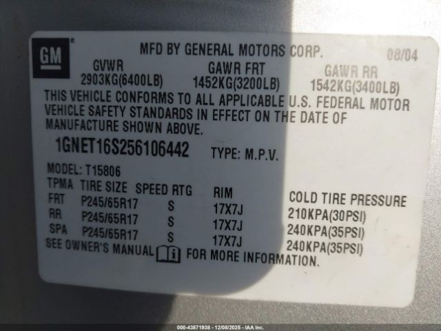 Chevrolet Trailblazer Ls Image 15