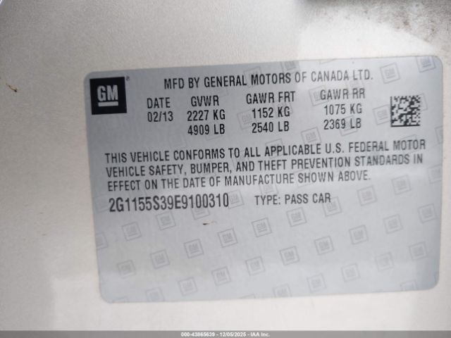 Chevrolet Impala 2lz Image 13