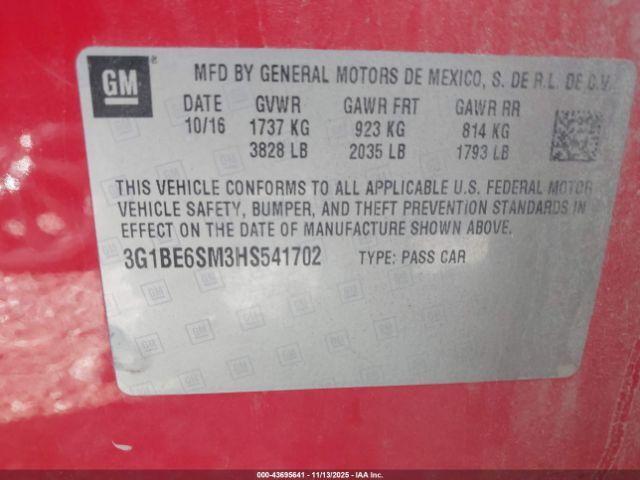 Chevrolet Cruze Lt Auto Image 5