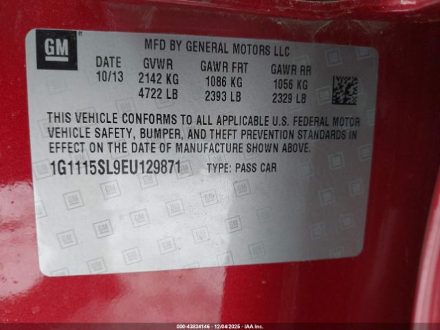 Chevrolet Impala 1lt Image 14