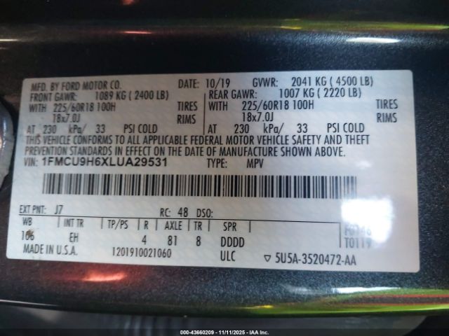 Ford Escape Sel Image 8