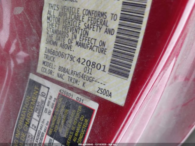 Nissan Frontier Xe Image 8