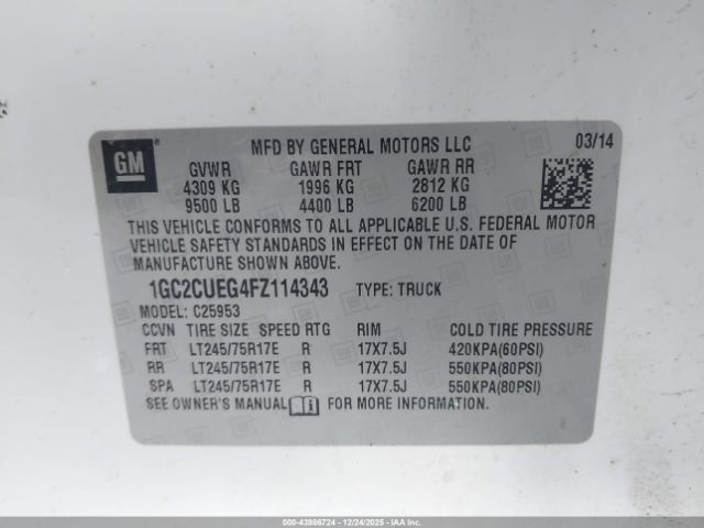 Chevrolet Silverado 2500 Wt Image 10