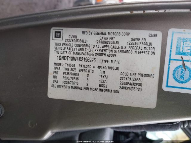 Chevrolet Blazer Ls Image 7