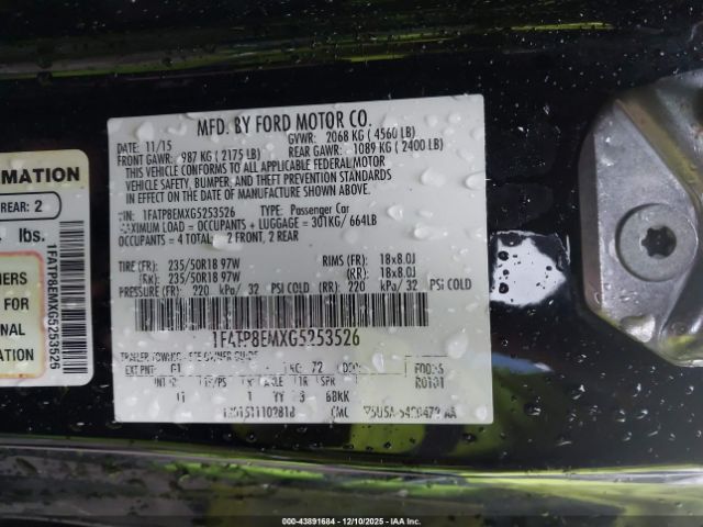 Ford Mustang V6 Image 16