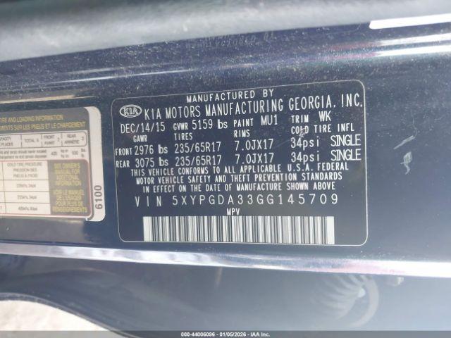 Kia Sorento 2.4l Lx Image 9