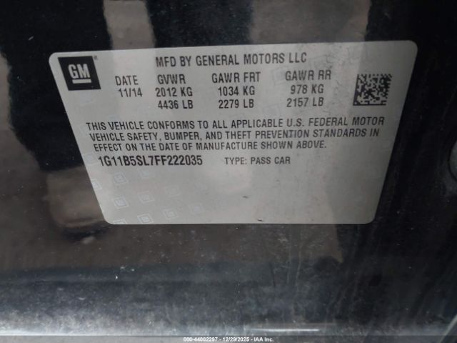 Chevrolet Malibu Ls Image 16