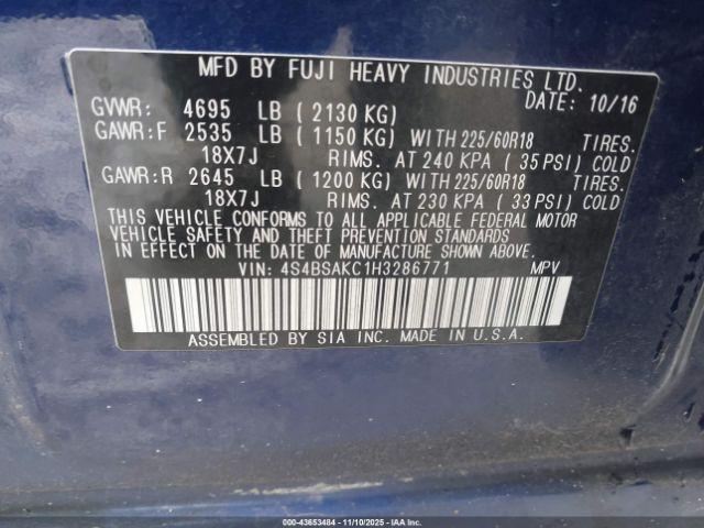 Subaru Outback 2.5i Limited Image 14