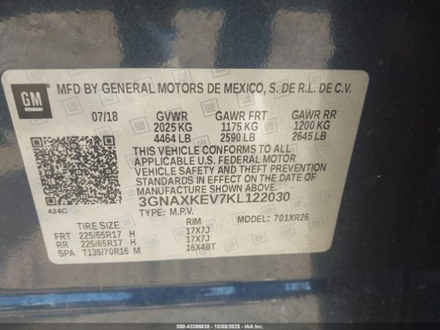 Chevrolet Equinox Lt Image 15