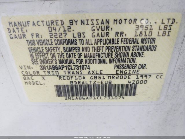 Nissan Sentra 2.0 Sr Image 14