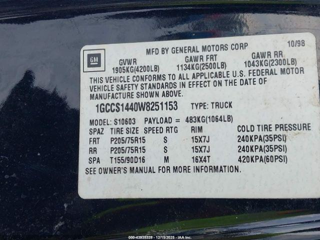 Chevrolet S-10 Ls Fleetside Image 7