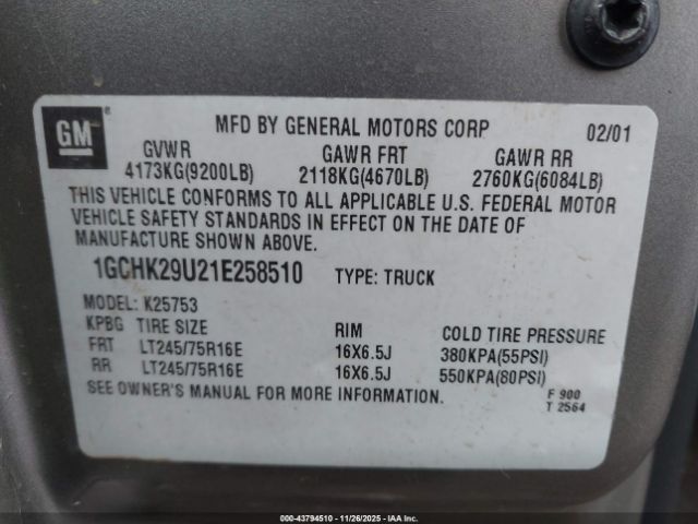 Chevrolet Silverado 2500 Ls Image 15