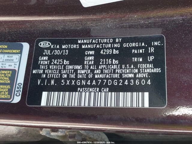 Kia Optima Ex Image 12