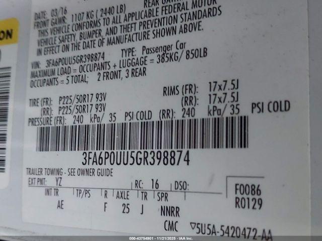 Ford Fusion S Image 12