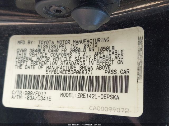 Toyota Corolla S Image 9