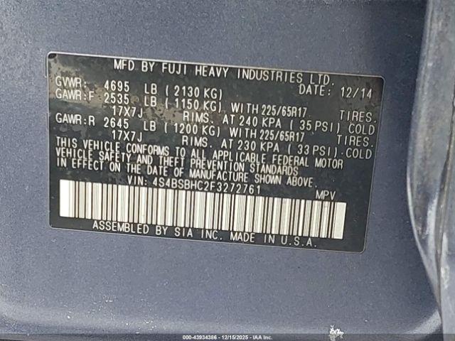 Subaru Outback 2.5i Premium Image 9