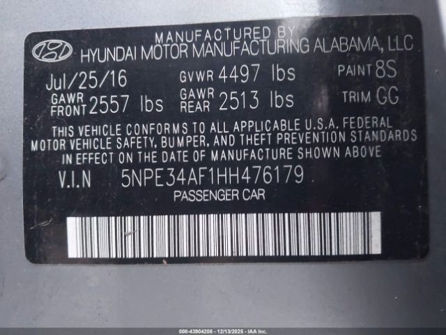 Hyundai SONATA Sport Image 13