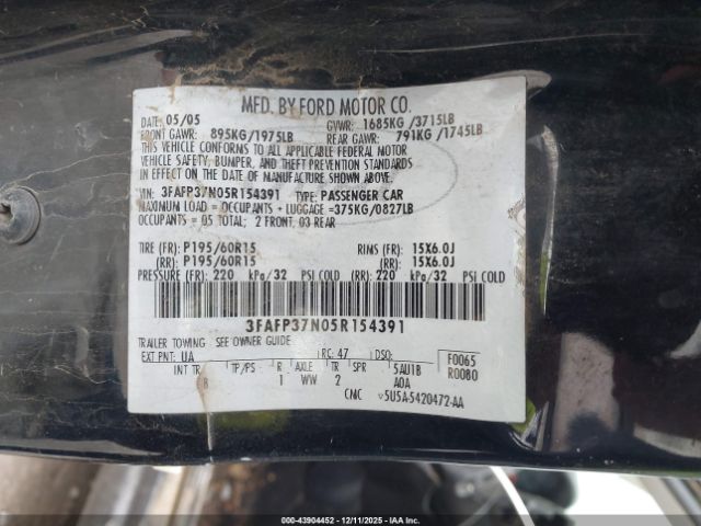 Ford Focus Zx5 Image 9