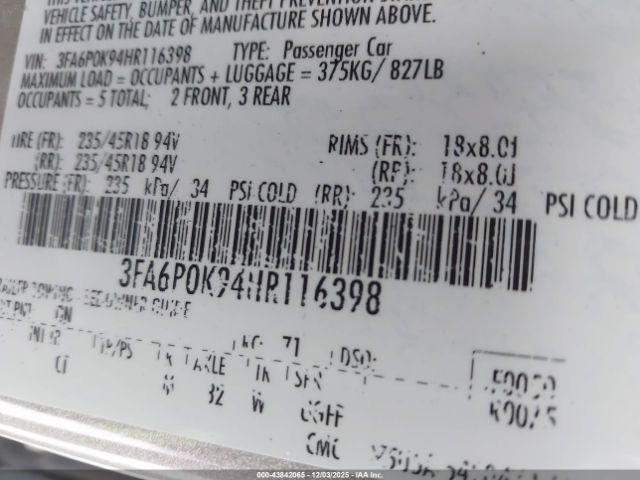 Ford Fusion Titanium Image 20