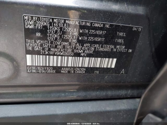 Toyota RAV4 Le Image 7