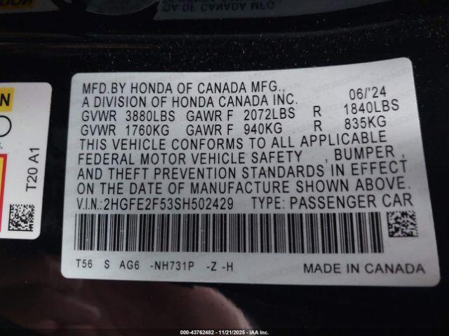 Honda Civic Sport Image 11