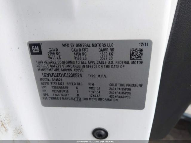 Chevrolet Traverse 2lt Image 7