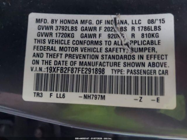 Honda Civic Ex Image 7