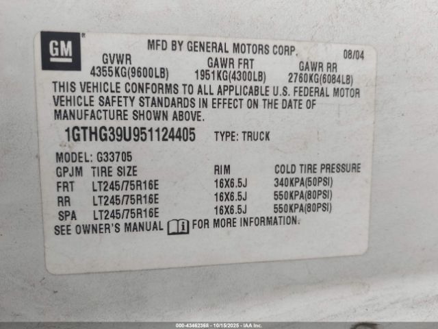 GMC Savana Standard Image 8