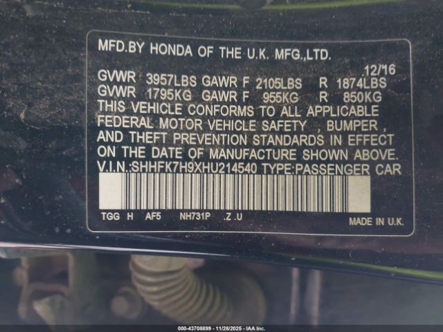 Honda Civic Sport Touring Image 9