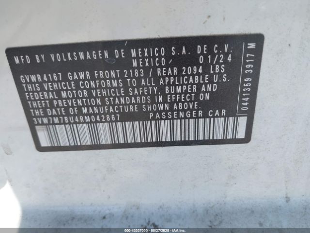 Volkswagen Jetta 1.5t Se Image 9